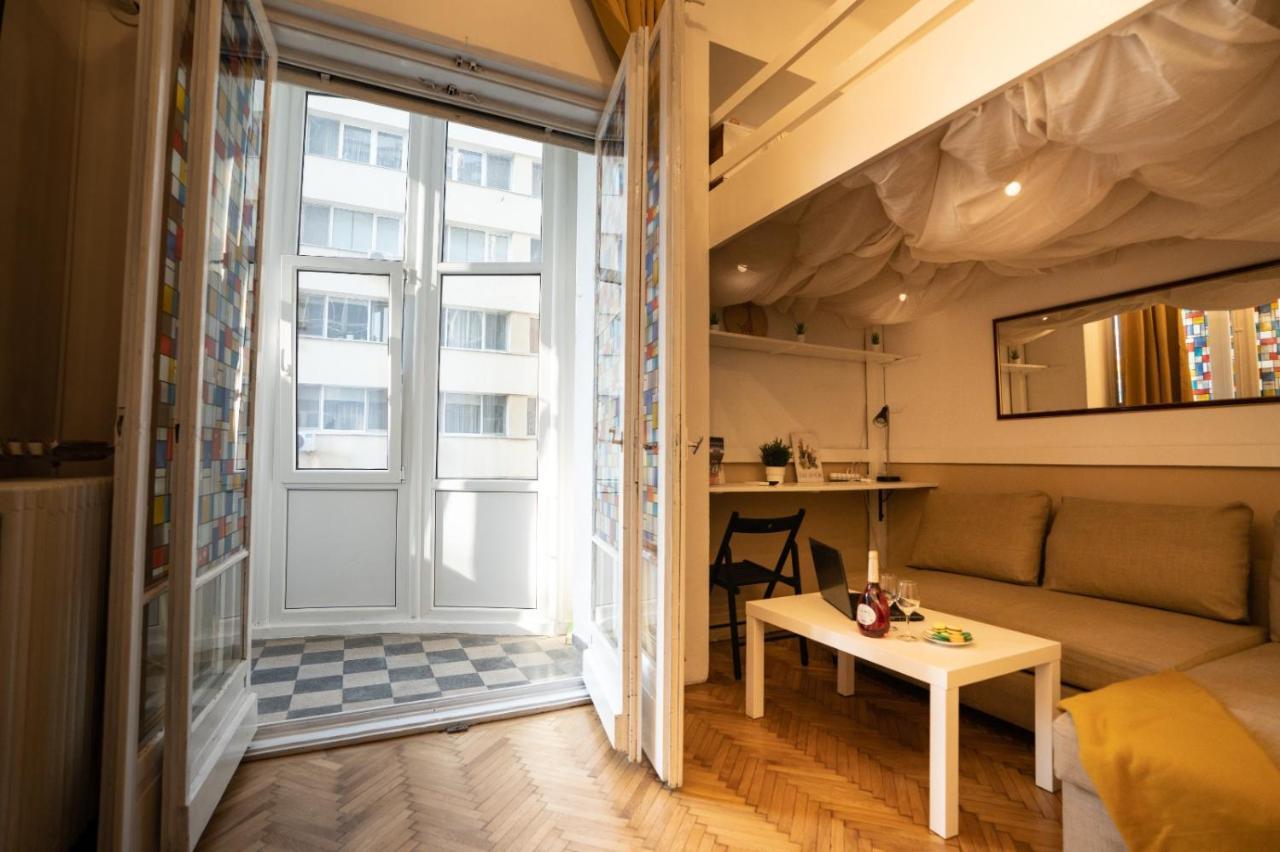 Cozy Studio Cismigiu Garden Apartment Bucharest Luaran gambar